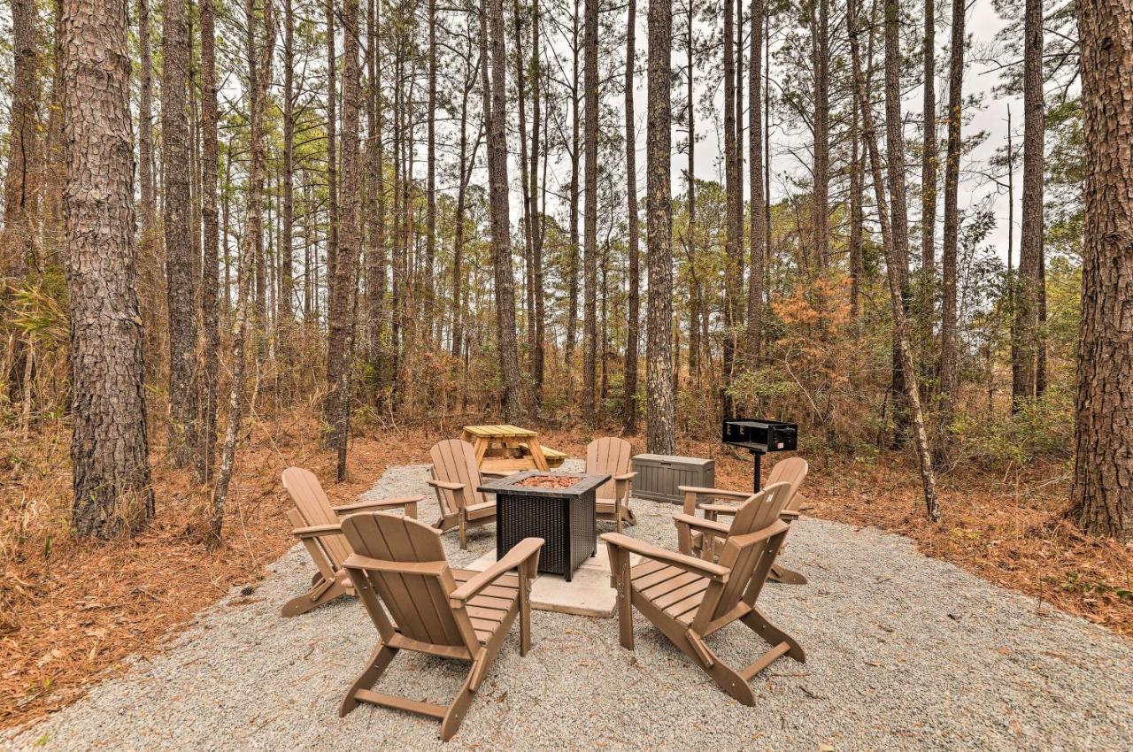Beautiful New Bern Studio Cabin With Fire Pit! المظهر الخارجي الصورة
